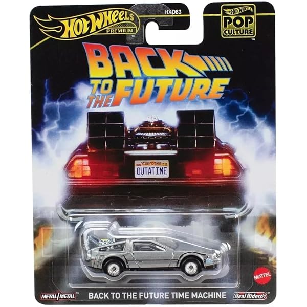 Hot Wheels Back to the Future DieCast Car Deloean DMC Back To The
